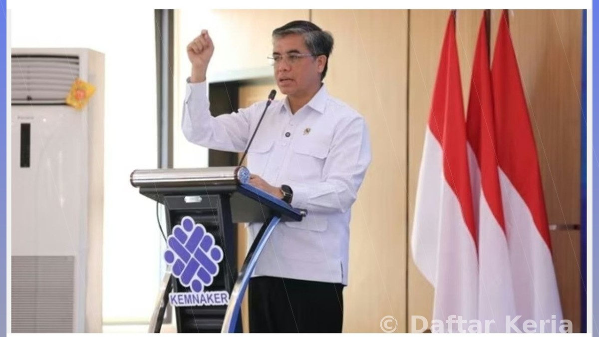 Kemnaker Buka Magang Nasional Batch 4, Target 100 Ribu Peserta dengan UMP Naik